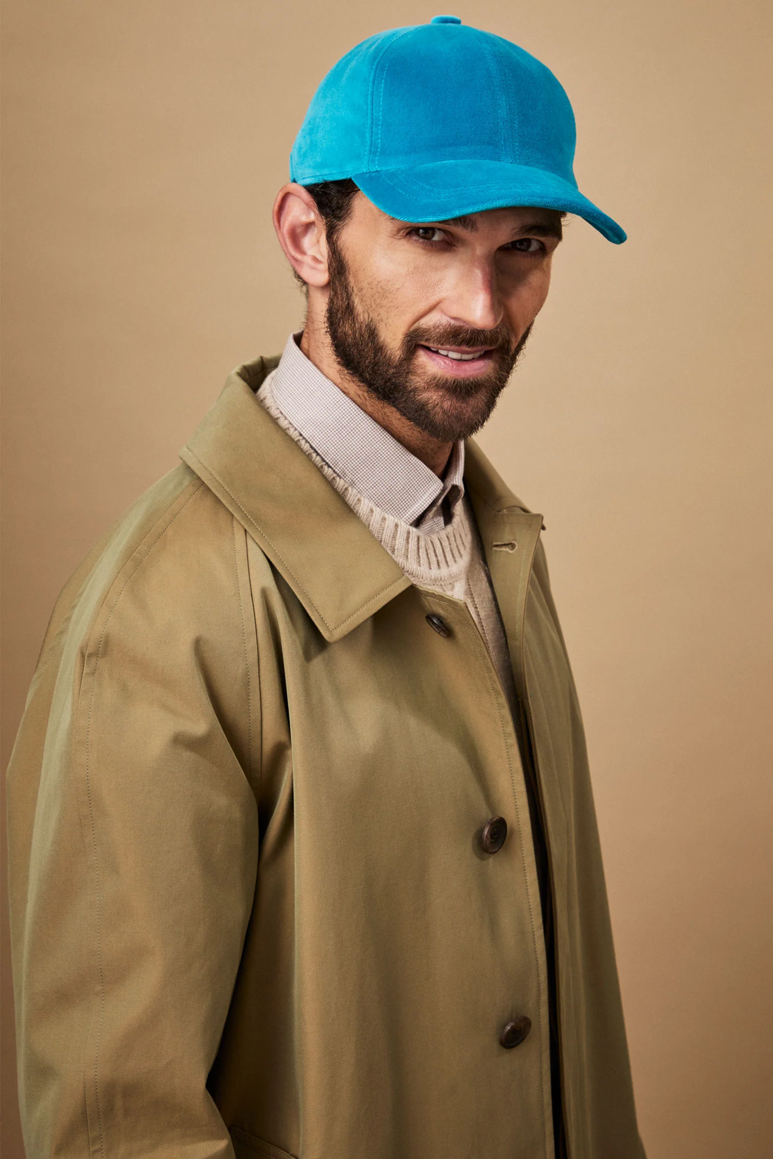 Adjustable Turquoise Baseball Cap - Image 3