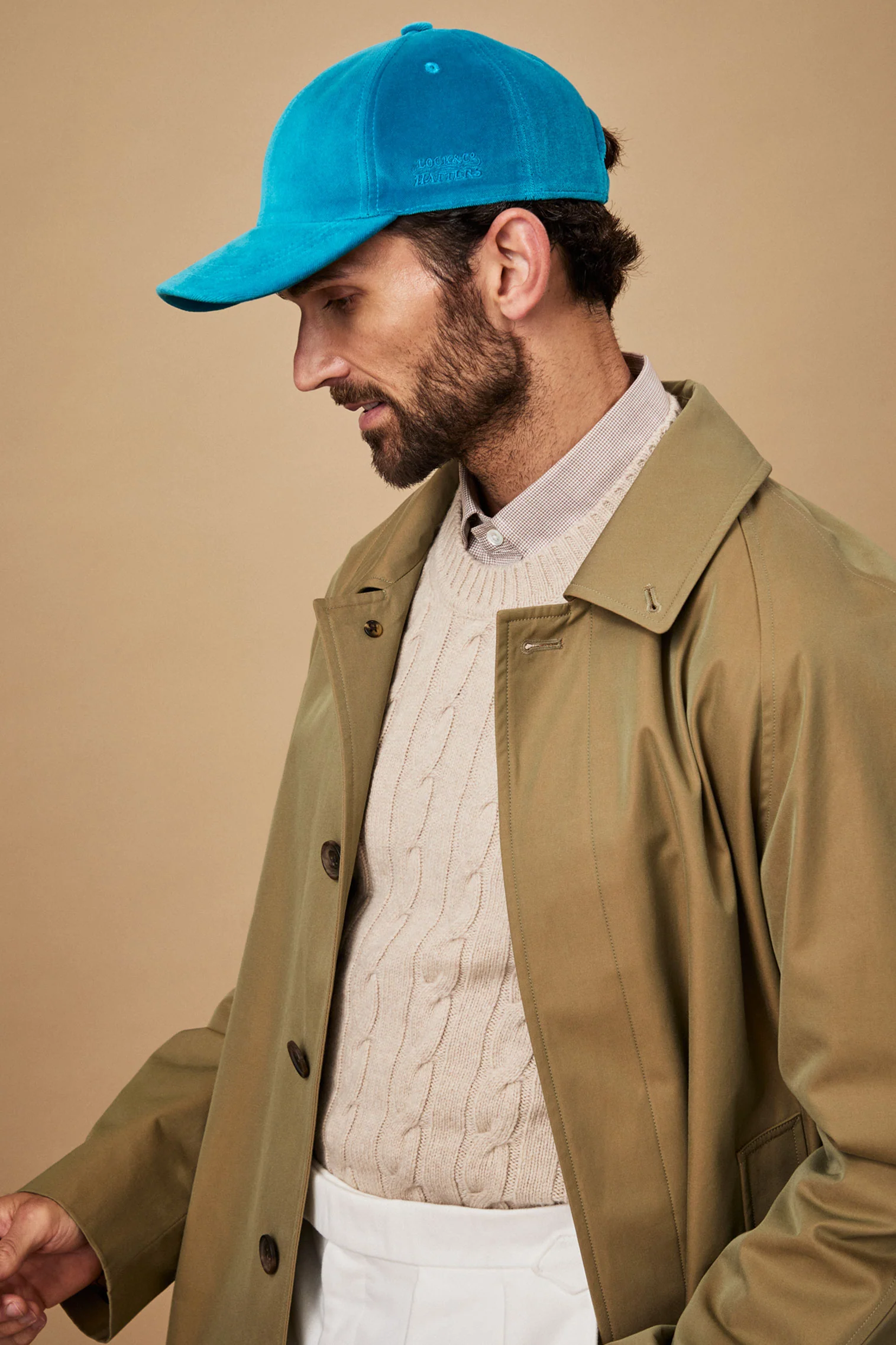 Adjustable Turquoise Baseball Cap - Image 5