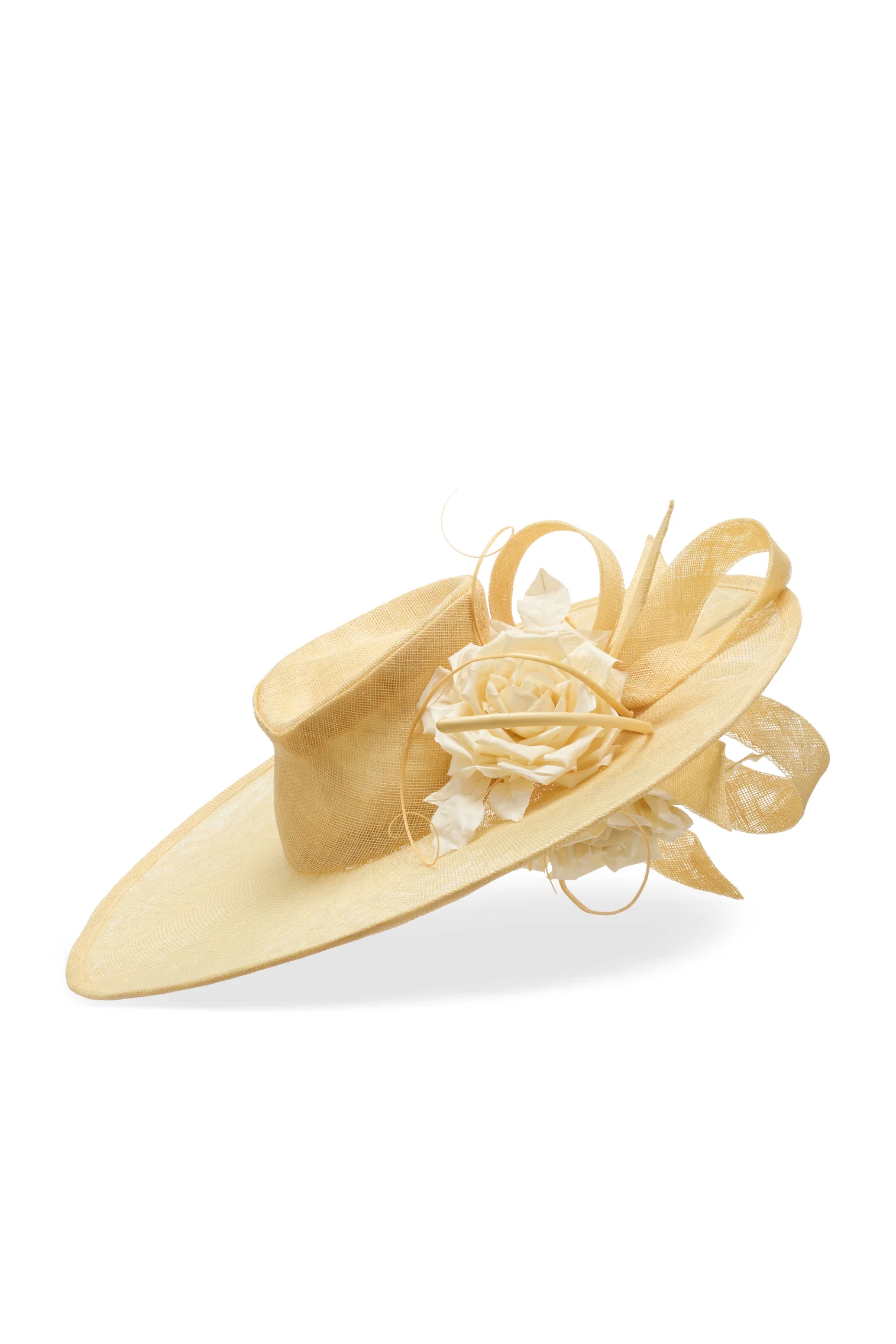 Aries Pale Yellow Fedora Hat