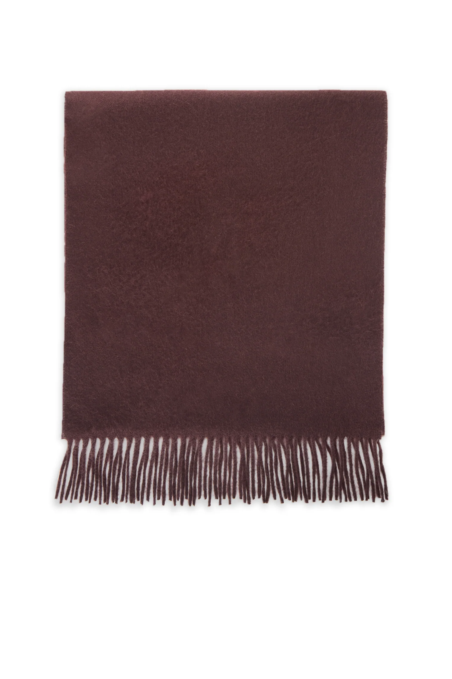 Cashmere Burgundy Wide Scarf