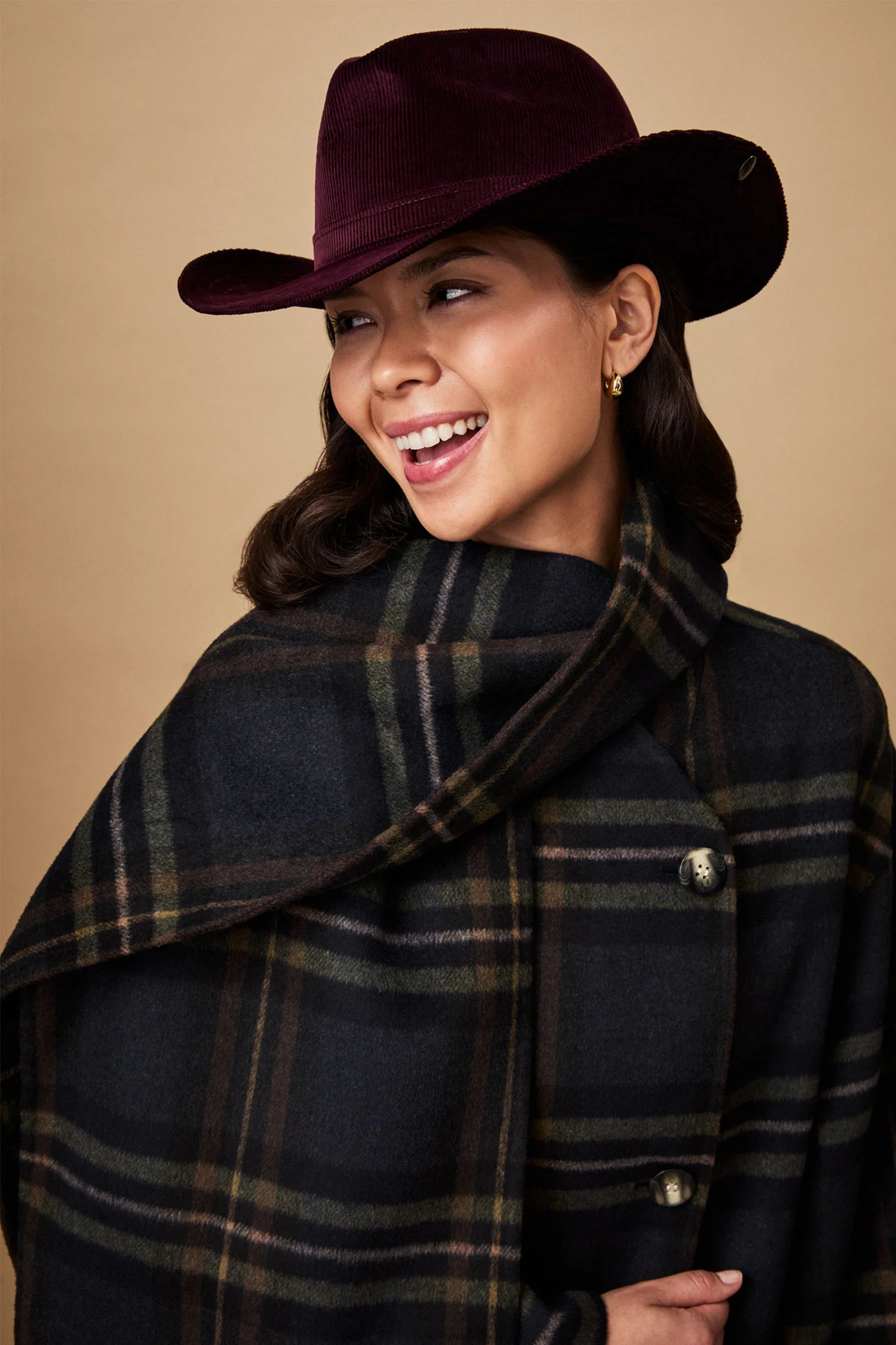 Dakota Burgundy Hat - Image 3