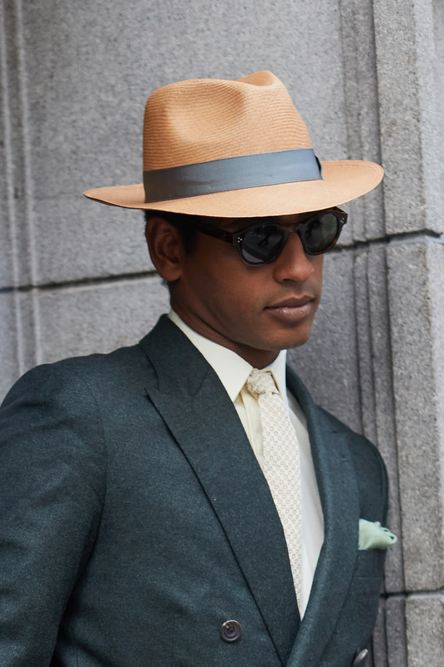 Fairbanks Mocha Panama Hat - Image 8