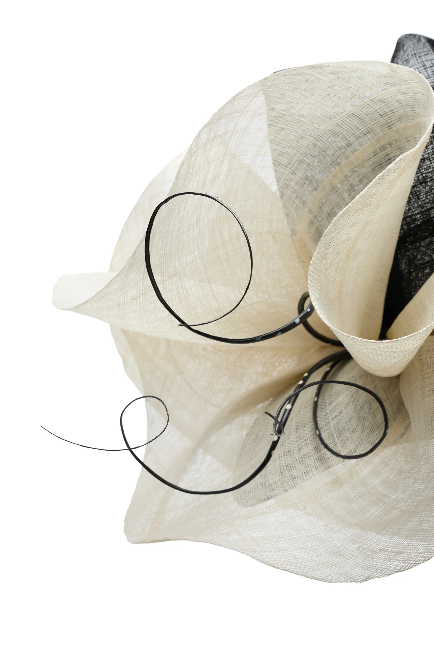 Gemini Black and White Percher Hat - Image 4