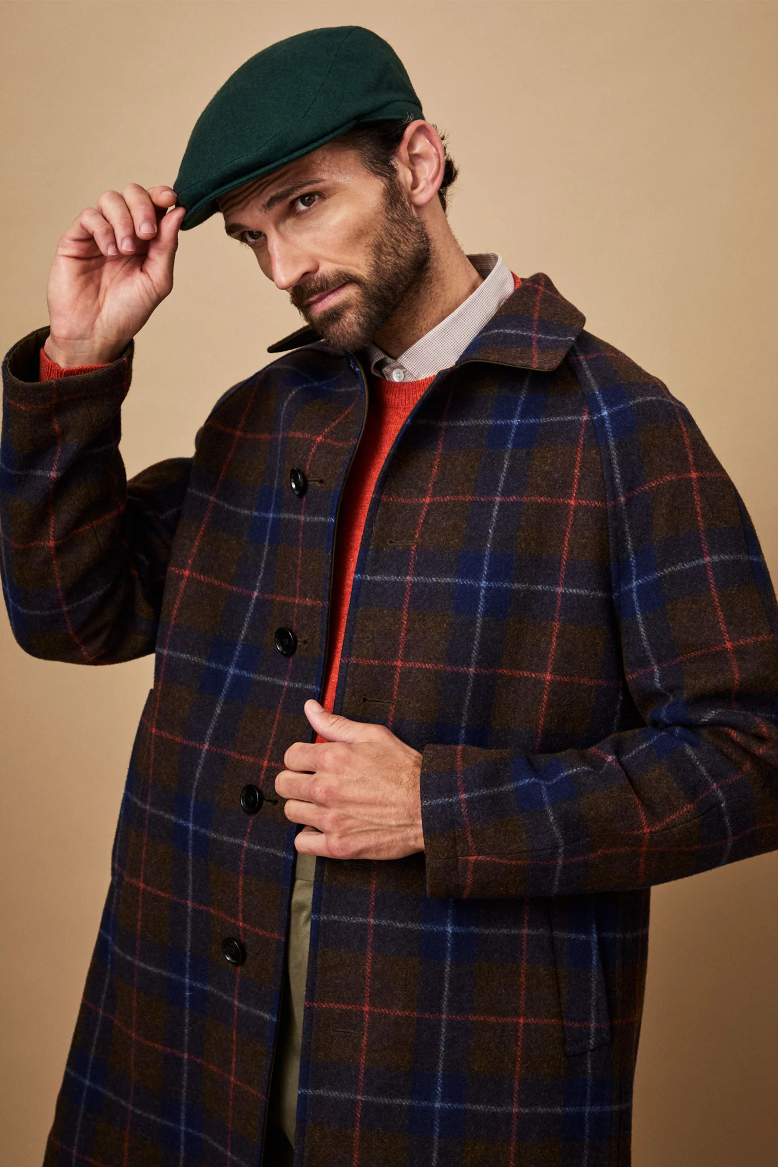 Grosvenor Green Flat Cap - Image 3