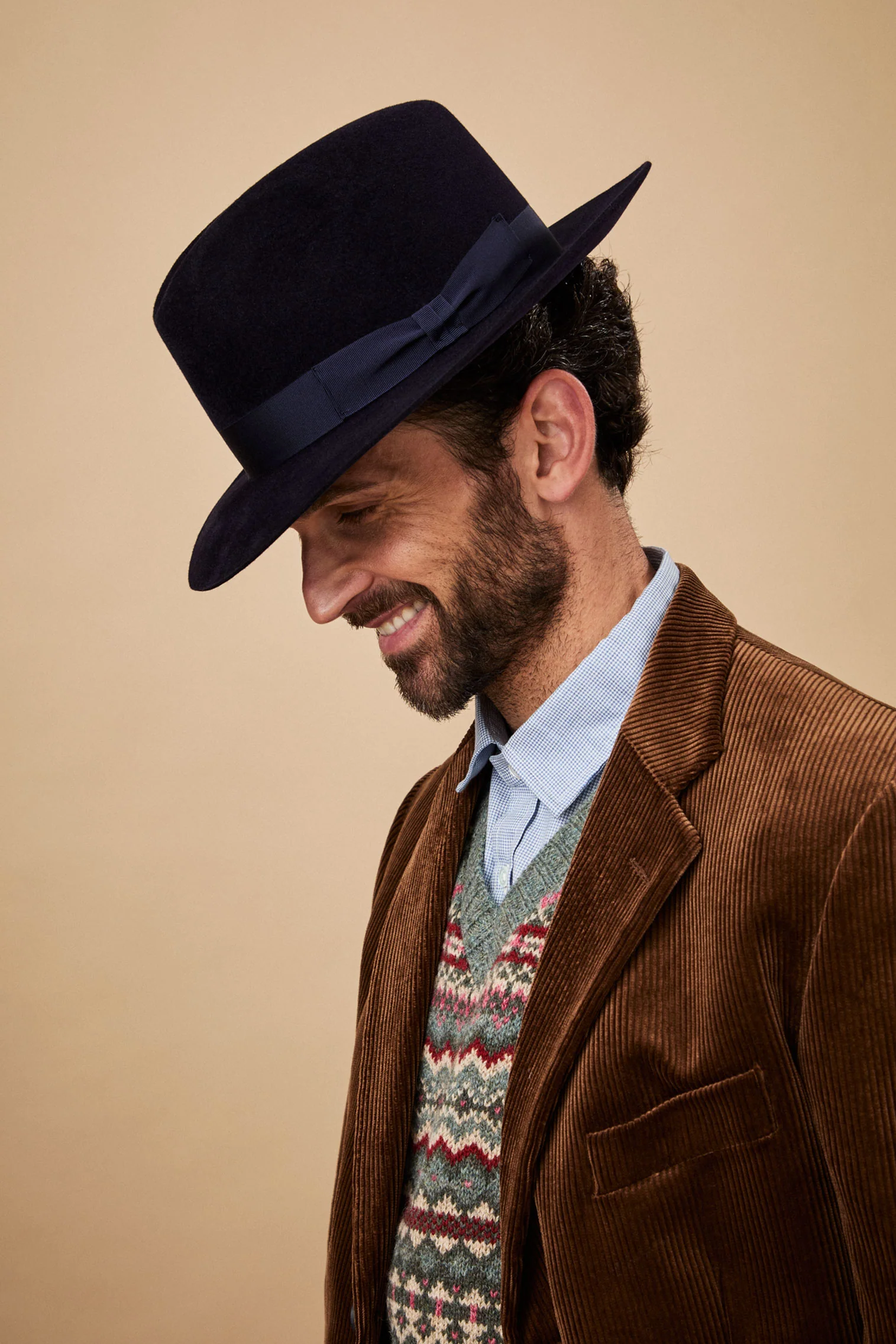 Haydock Navy Fedora - Image 2