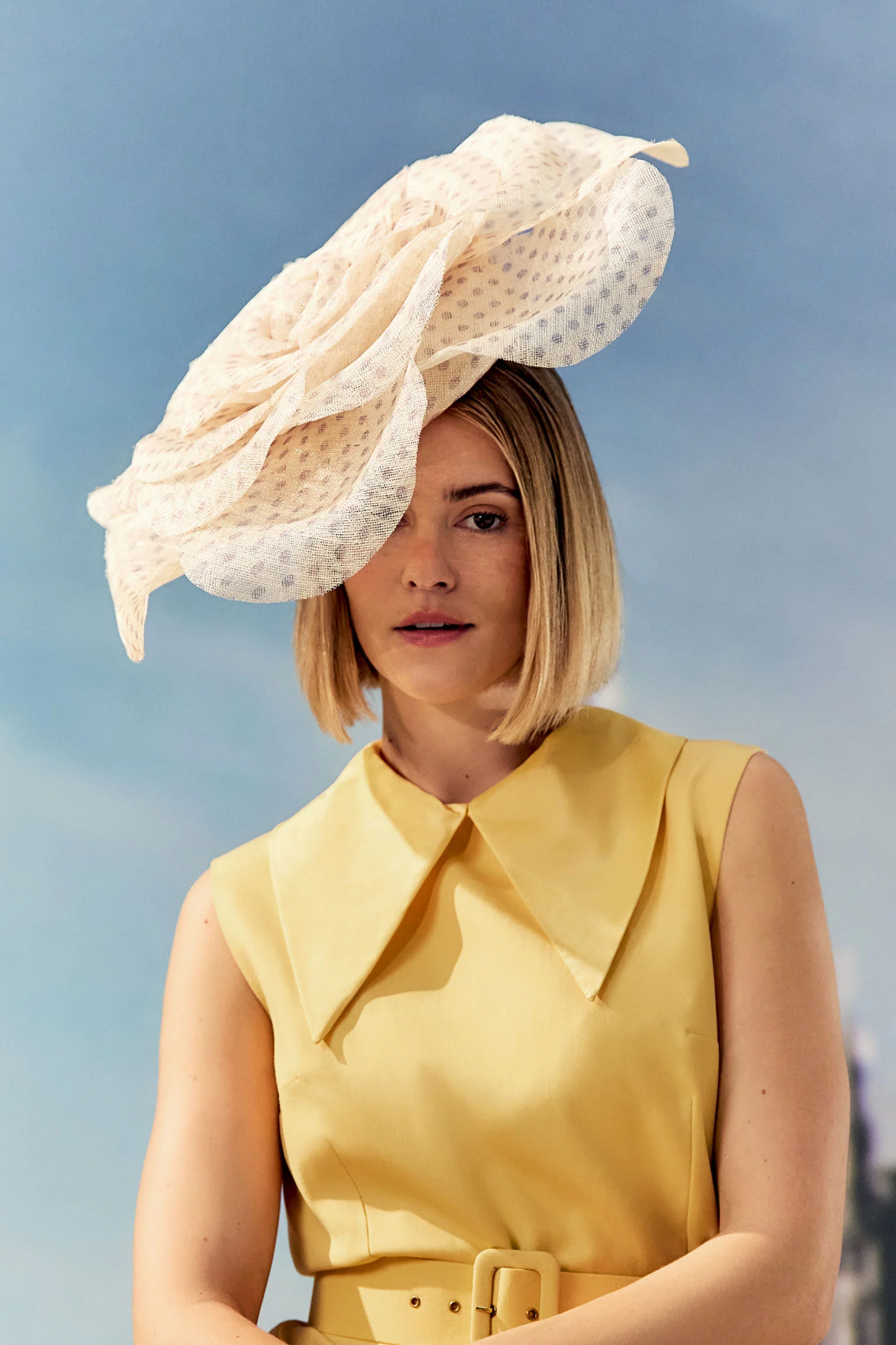 Helena Rose Ivory Hat - Image 2