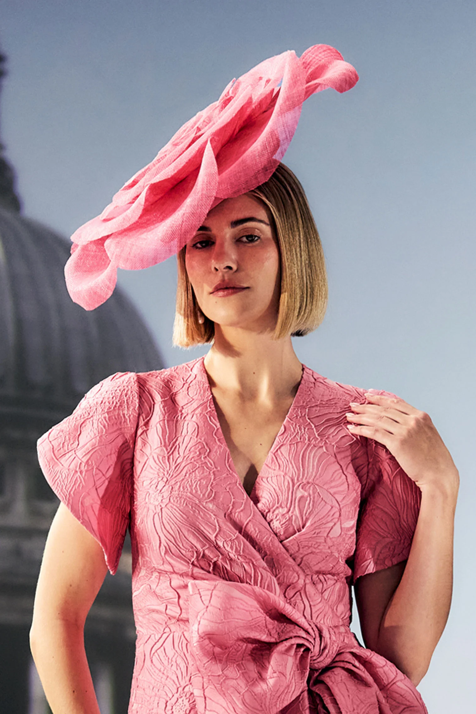 Helena Rose Pink Hat - Image 2