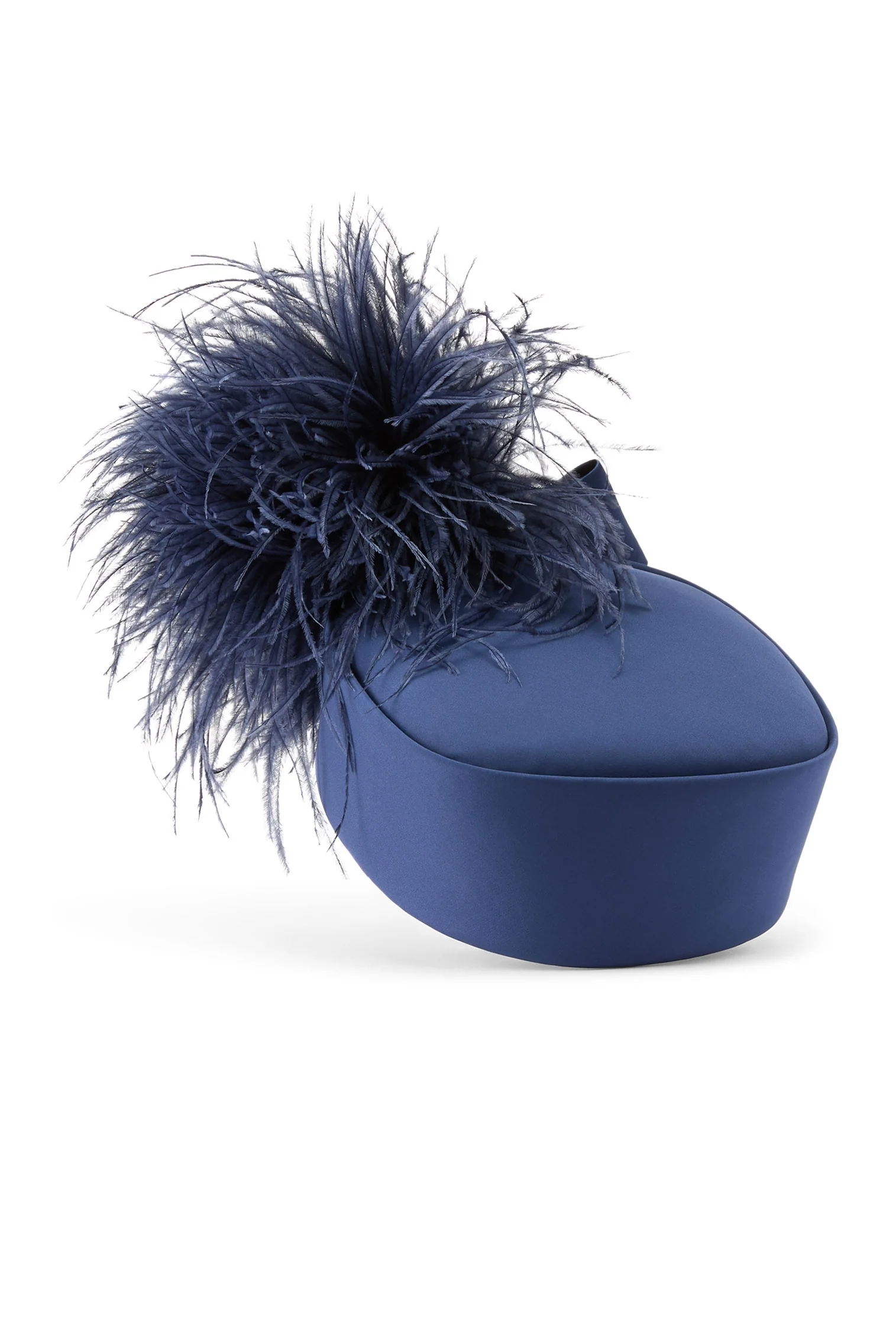 Jackie Navy Pillbox