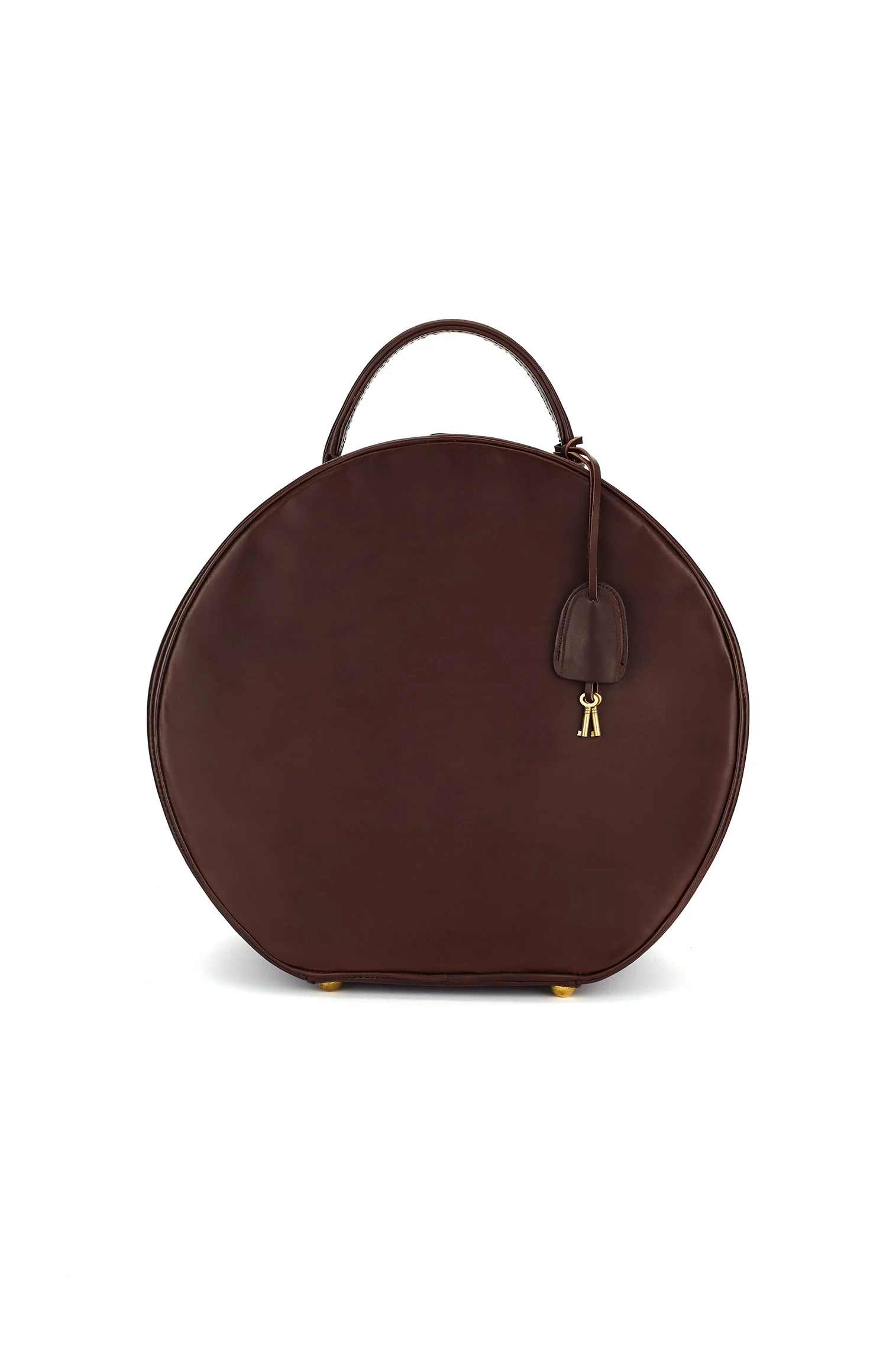 Leather Hat Box - Image 2