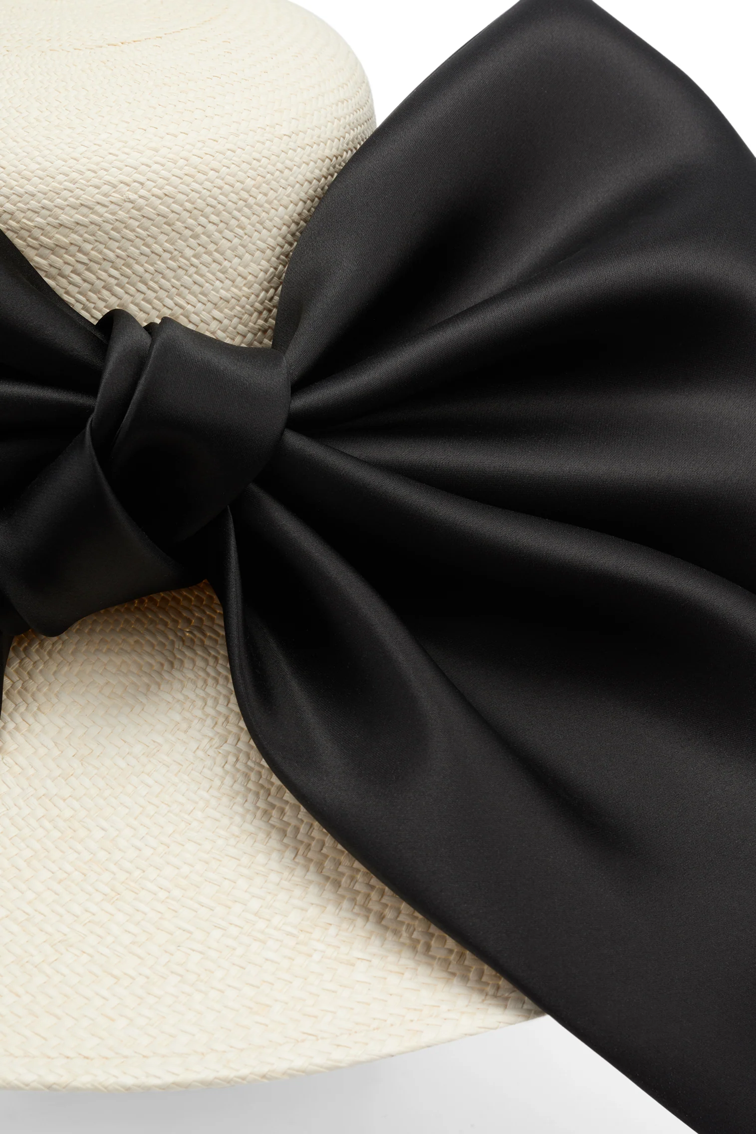 Libra Ivory and Black Wide Brim Hat - Image 3
