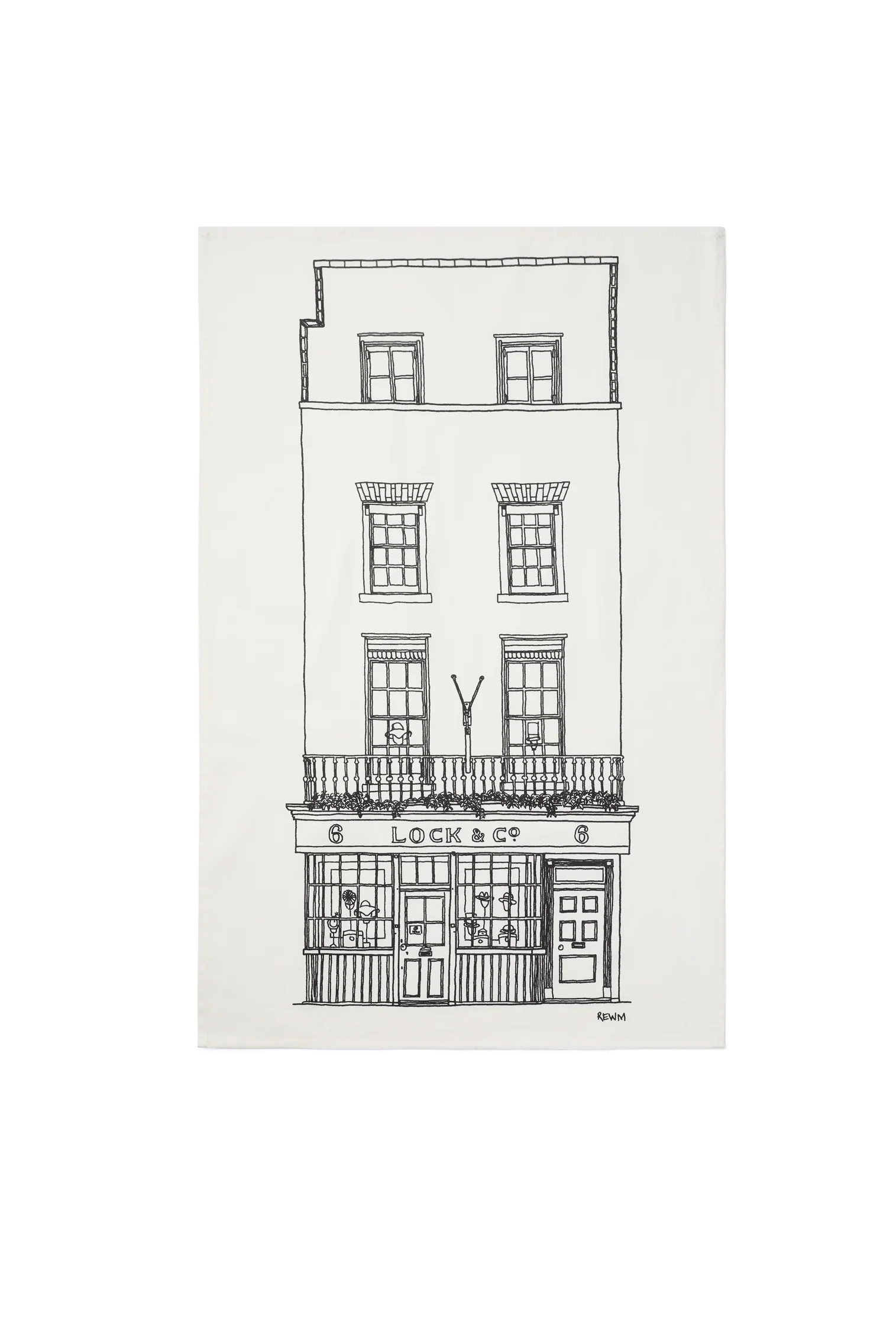 Lock & Co. Tea Towel