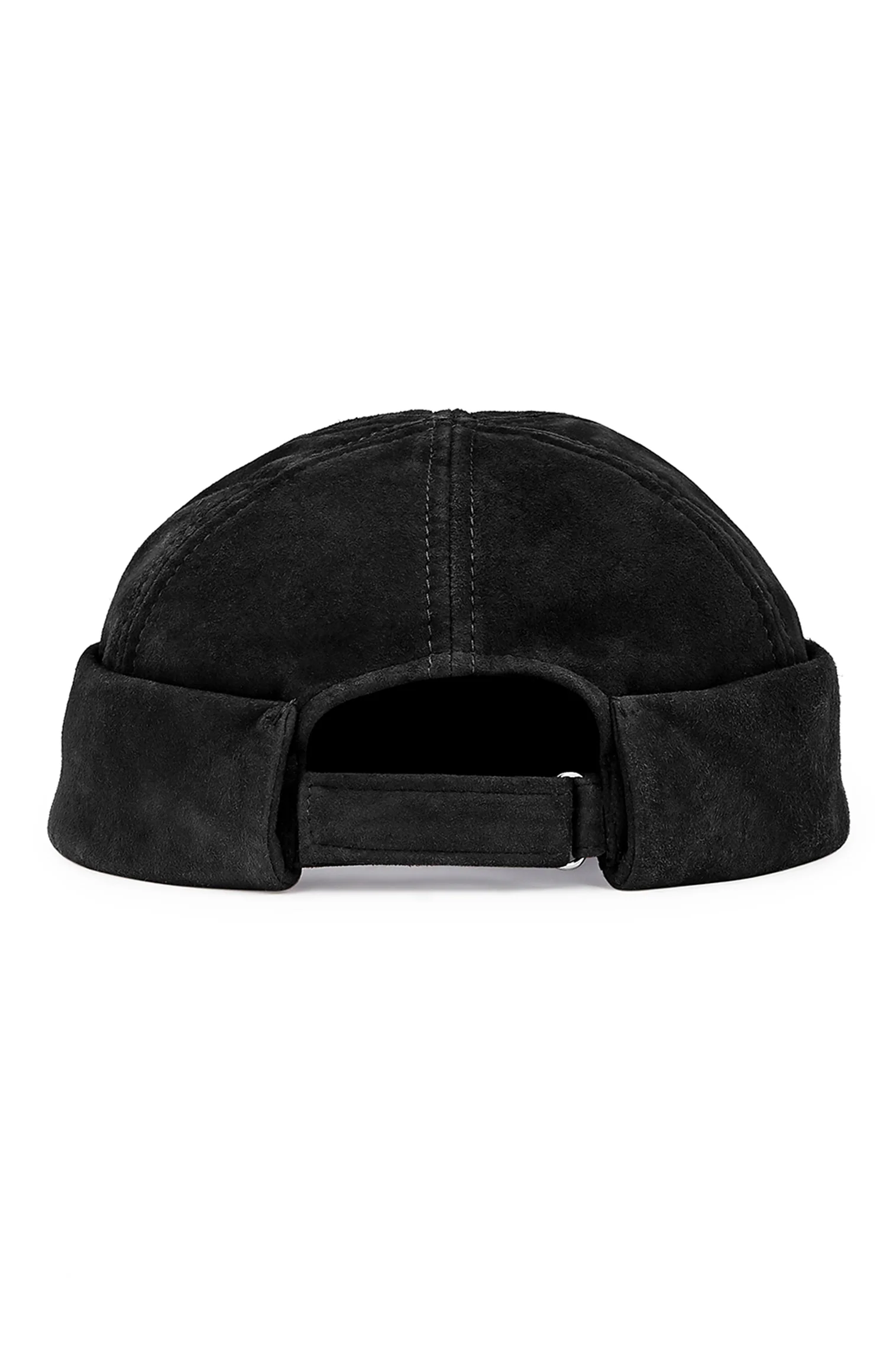Dover Black Leather Watch Cap - Image 3