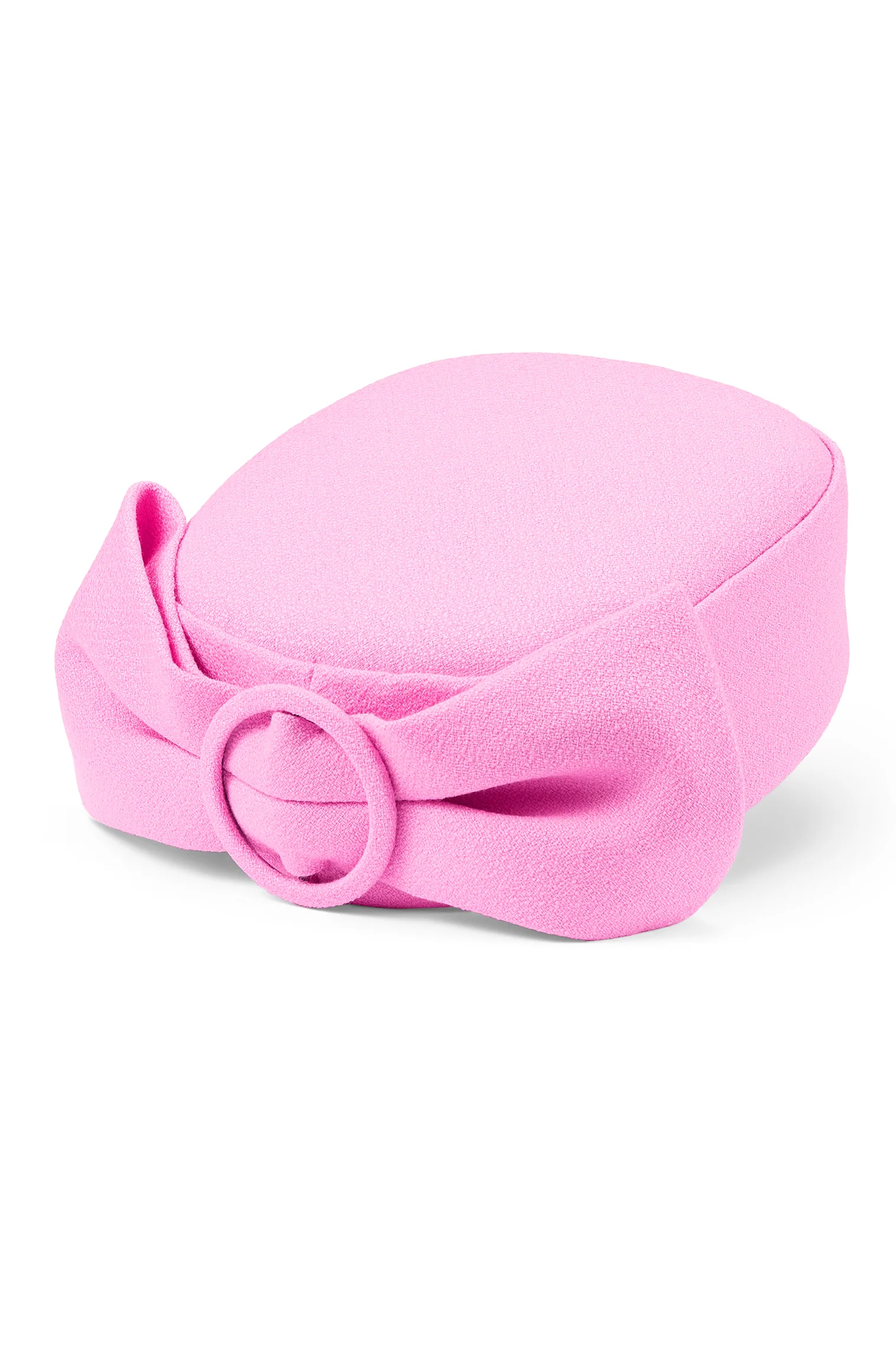 Perdita Pink Pillbox Hat - Image 3
