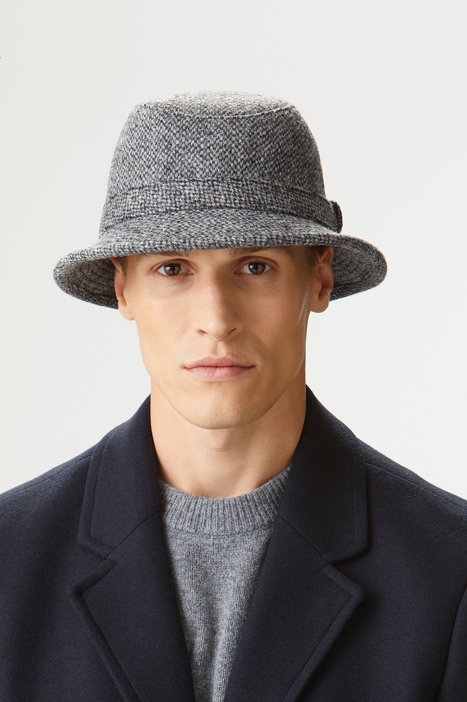 Grouse Tweed Rollable Hat - Image 11