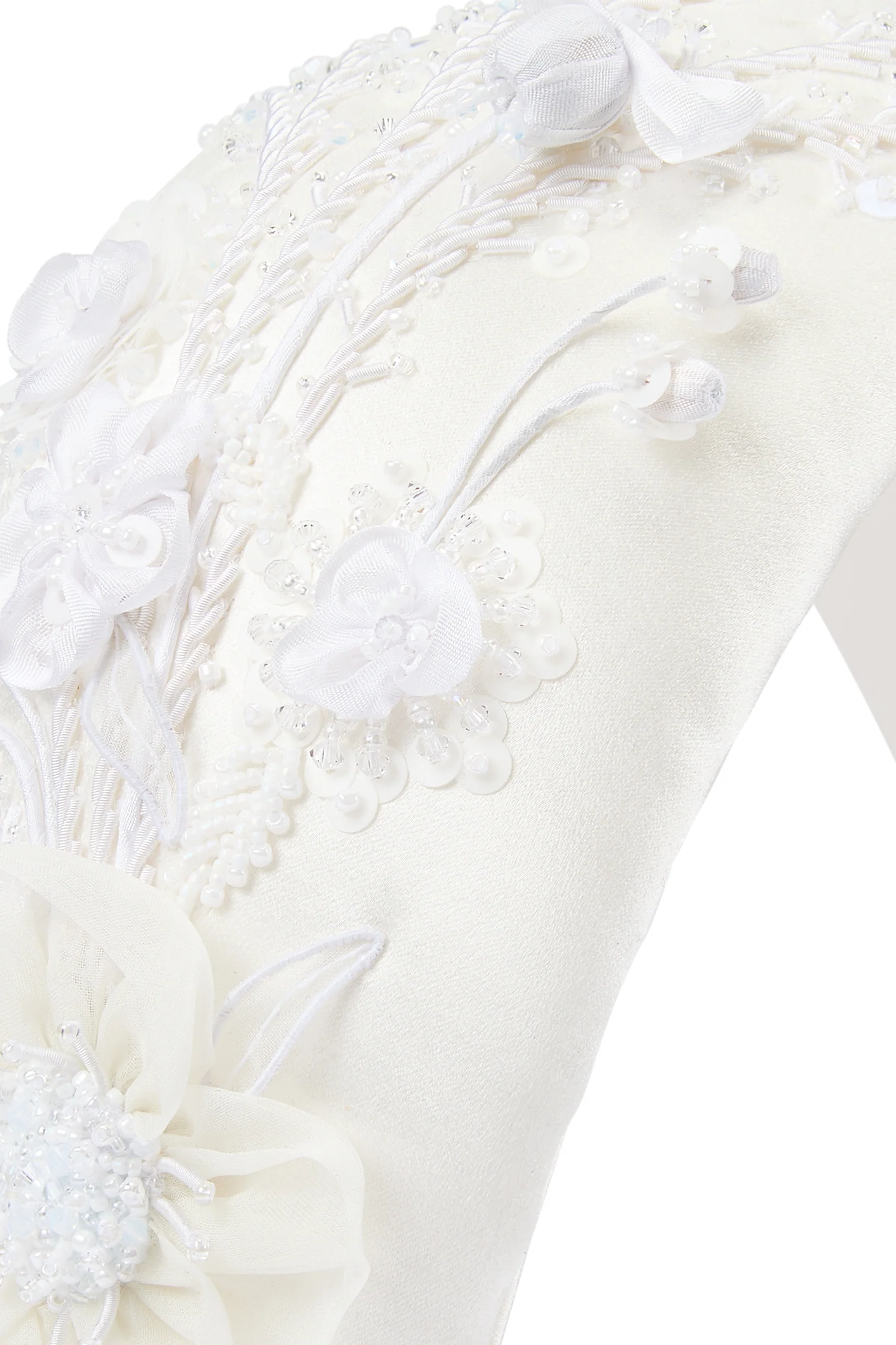 Snowdrop Ivory Headband - Image 6