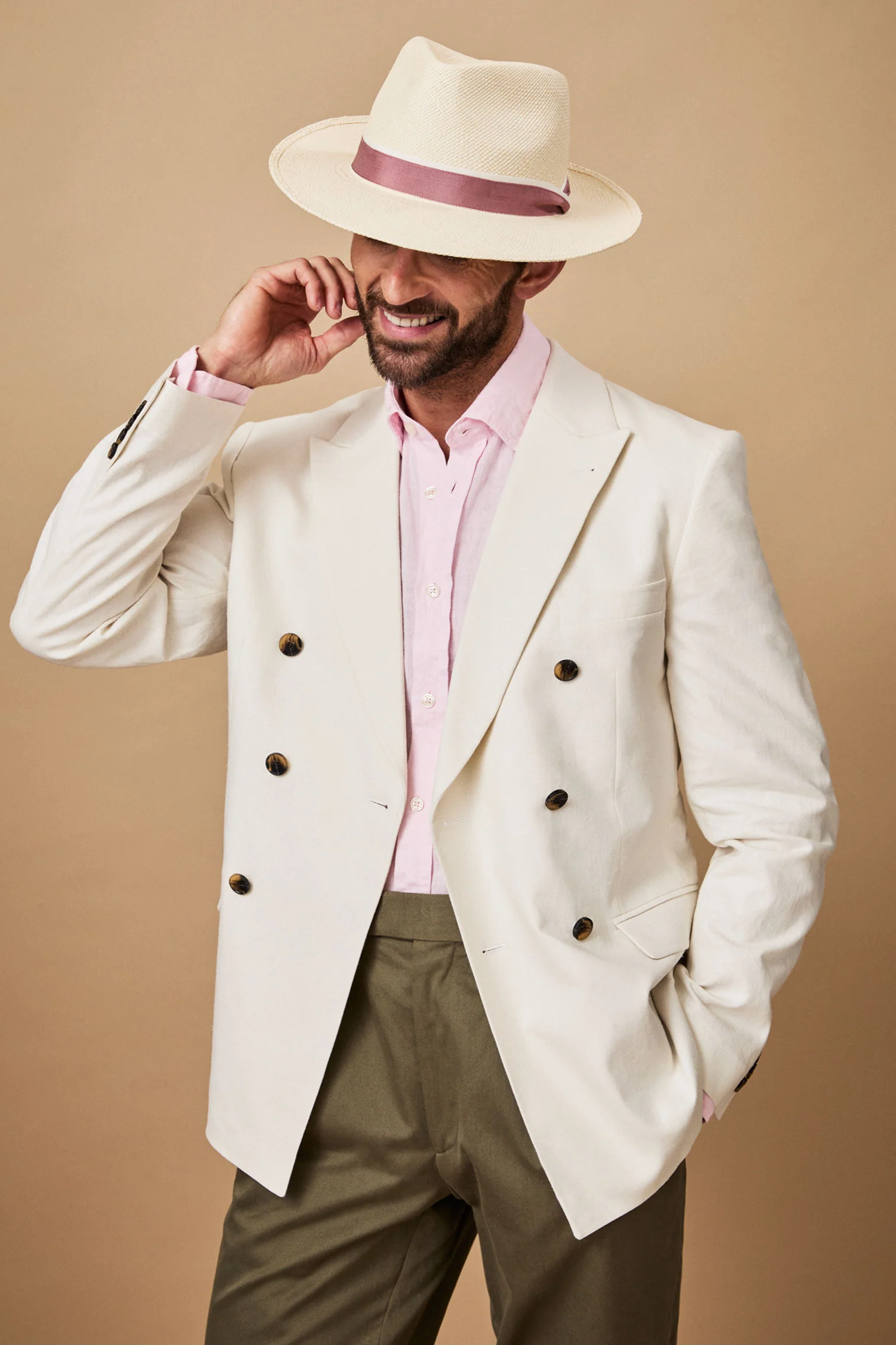 The King's Rose Panama Hat - Image 3