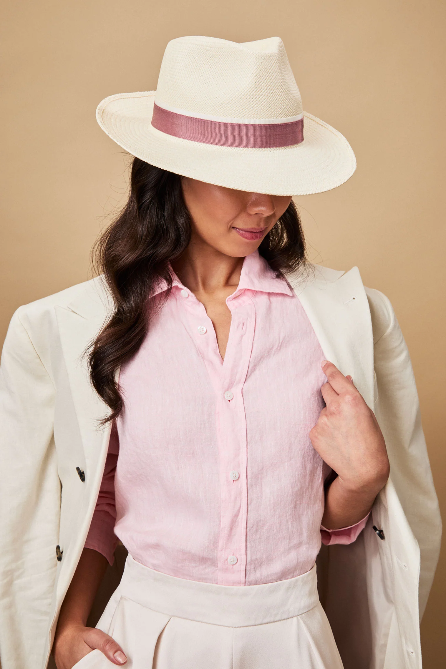 The King's Rose Panama Hat - Image 5