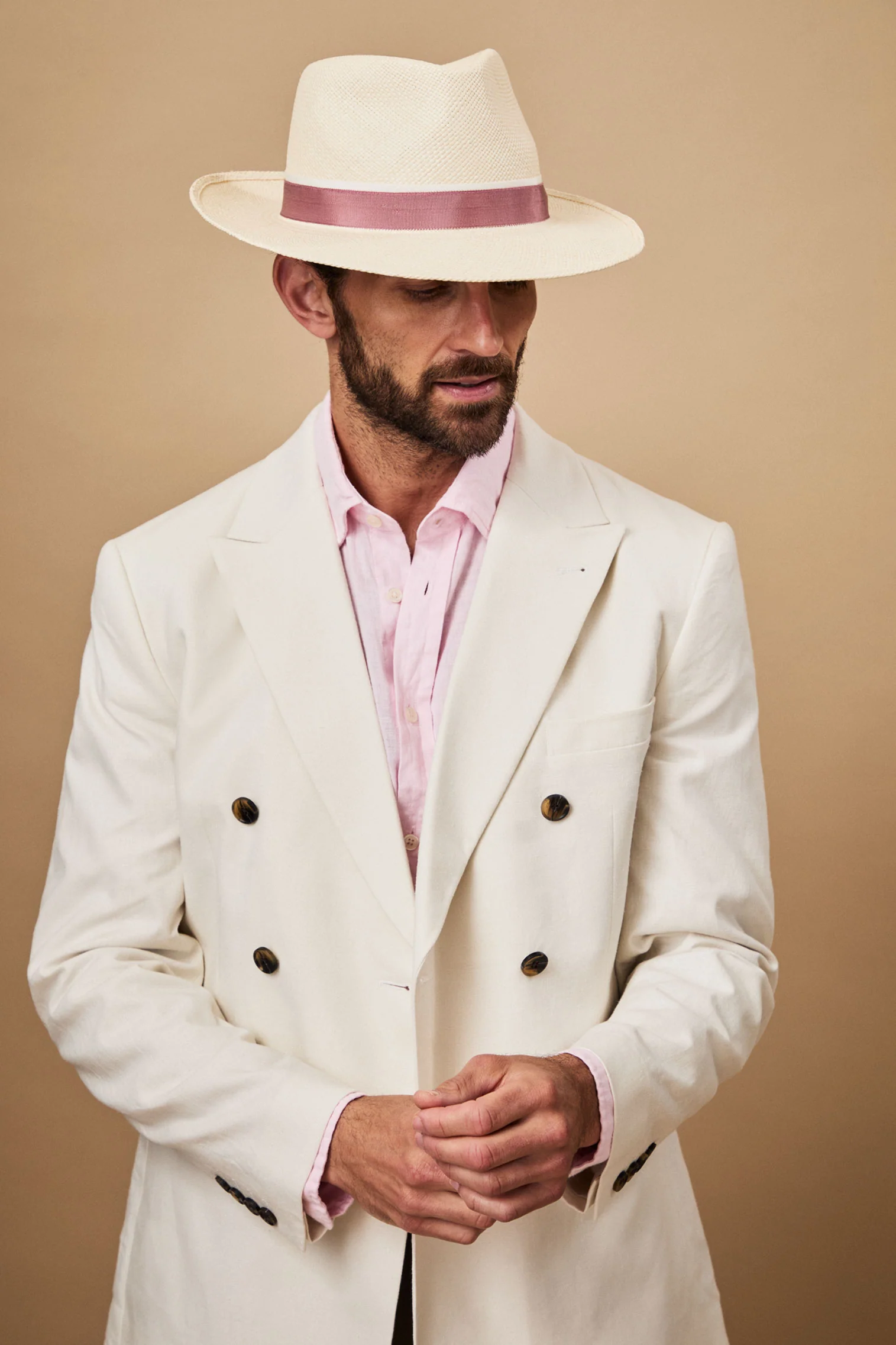 The King's Rose Panama Hat - Image 6