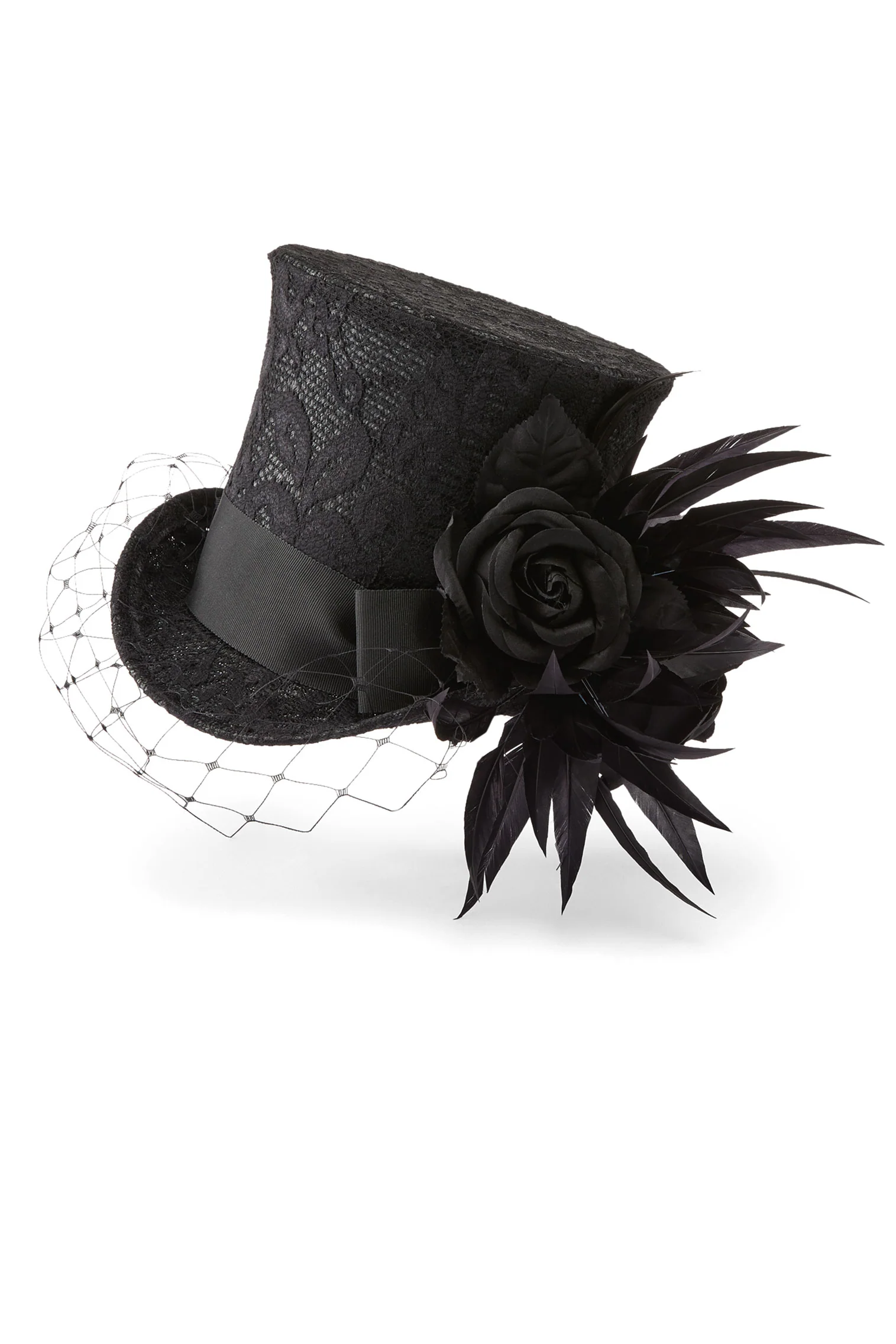 Tracey Black Top Hat