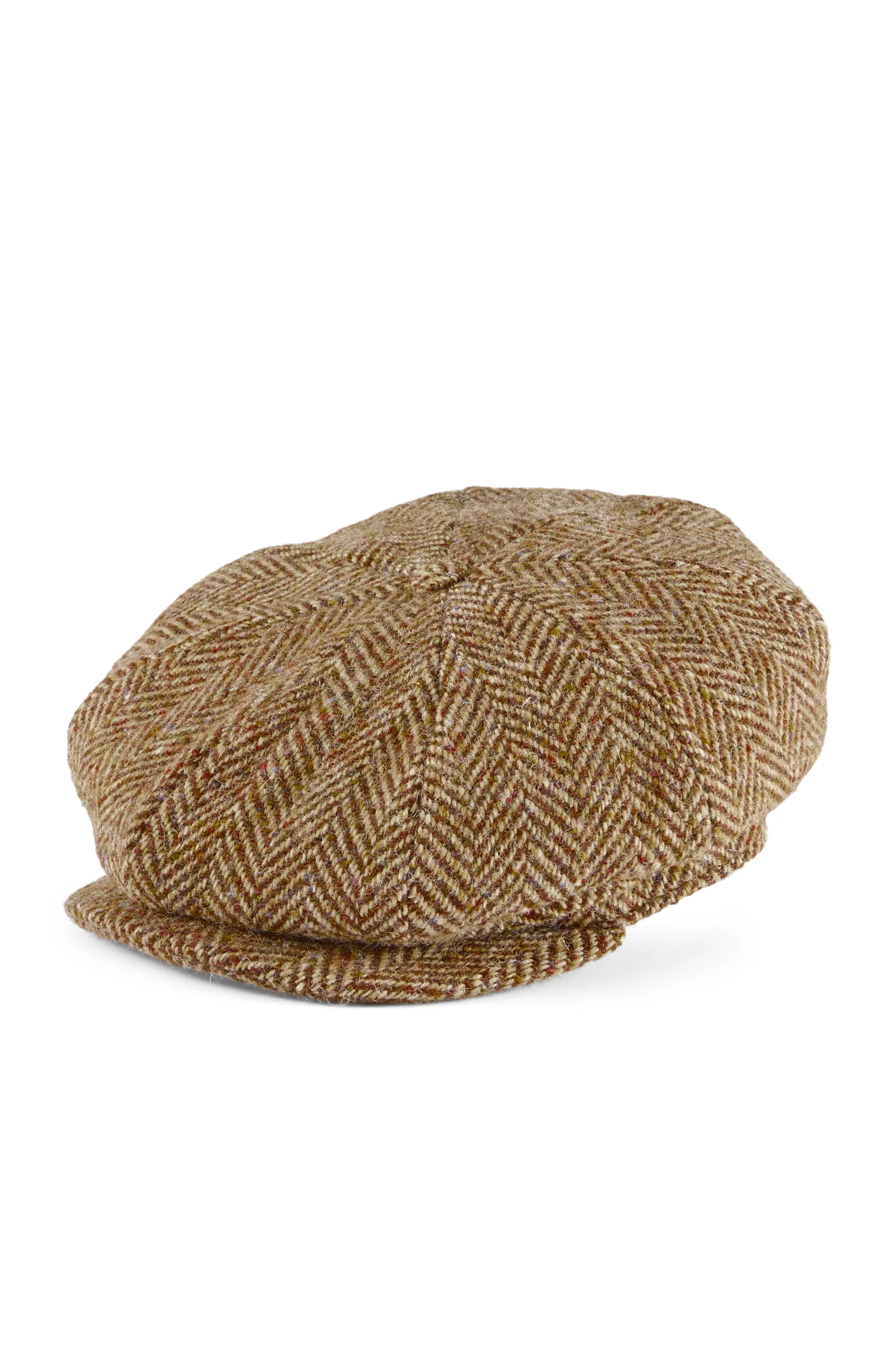 Tremelo Brown Herringbone Cap