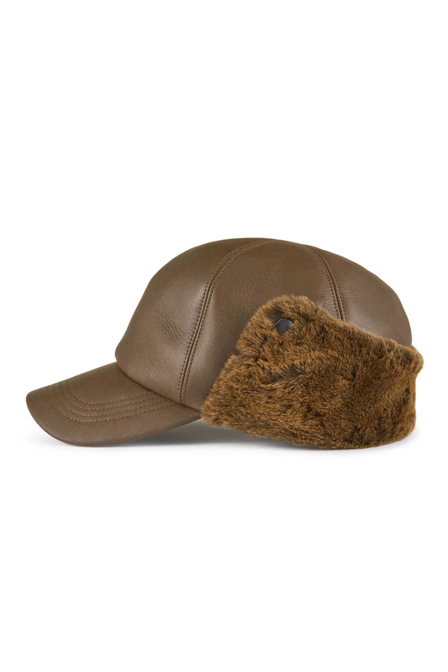 Winnipeg Sheepskin Baseball Cap - Image 3