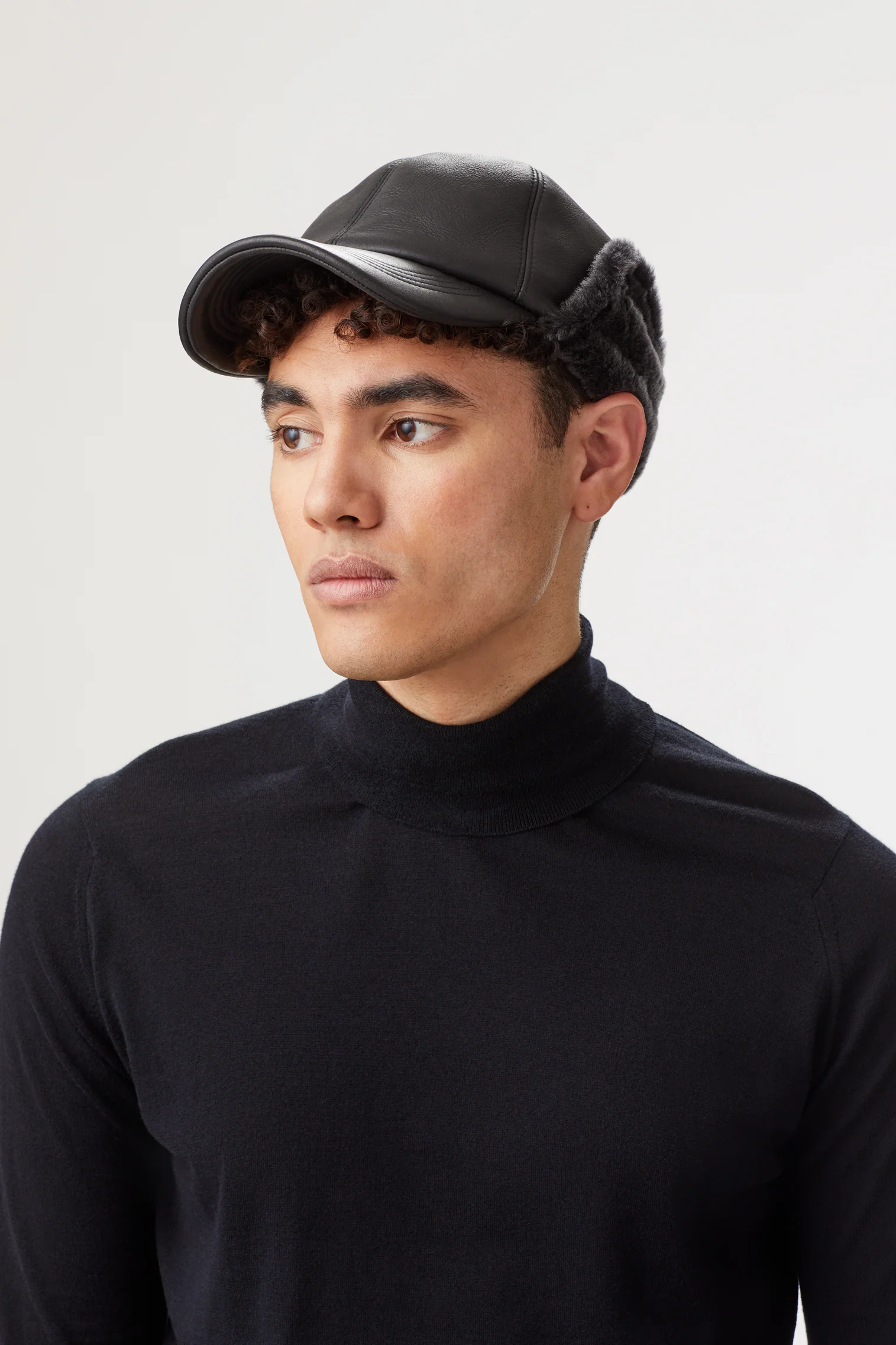 Winnipeg Sheepskin Baseball Cap - Image 7