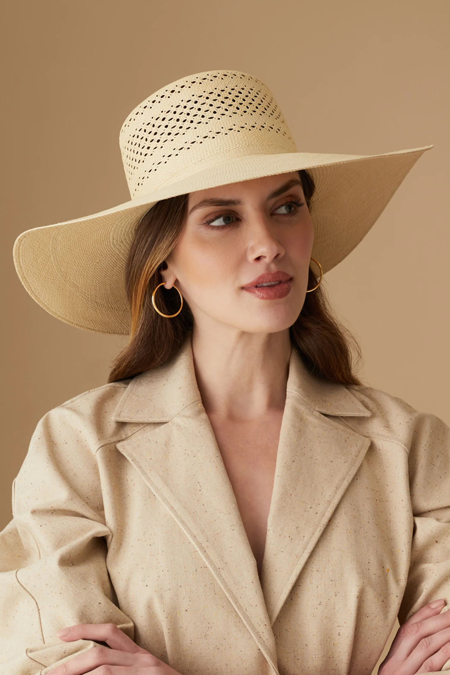 Banbury Open Weave Sun Hat - Image 3